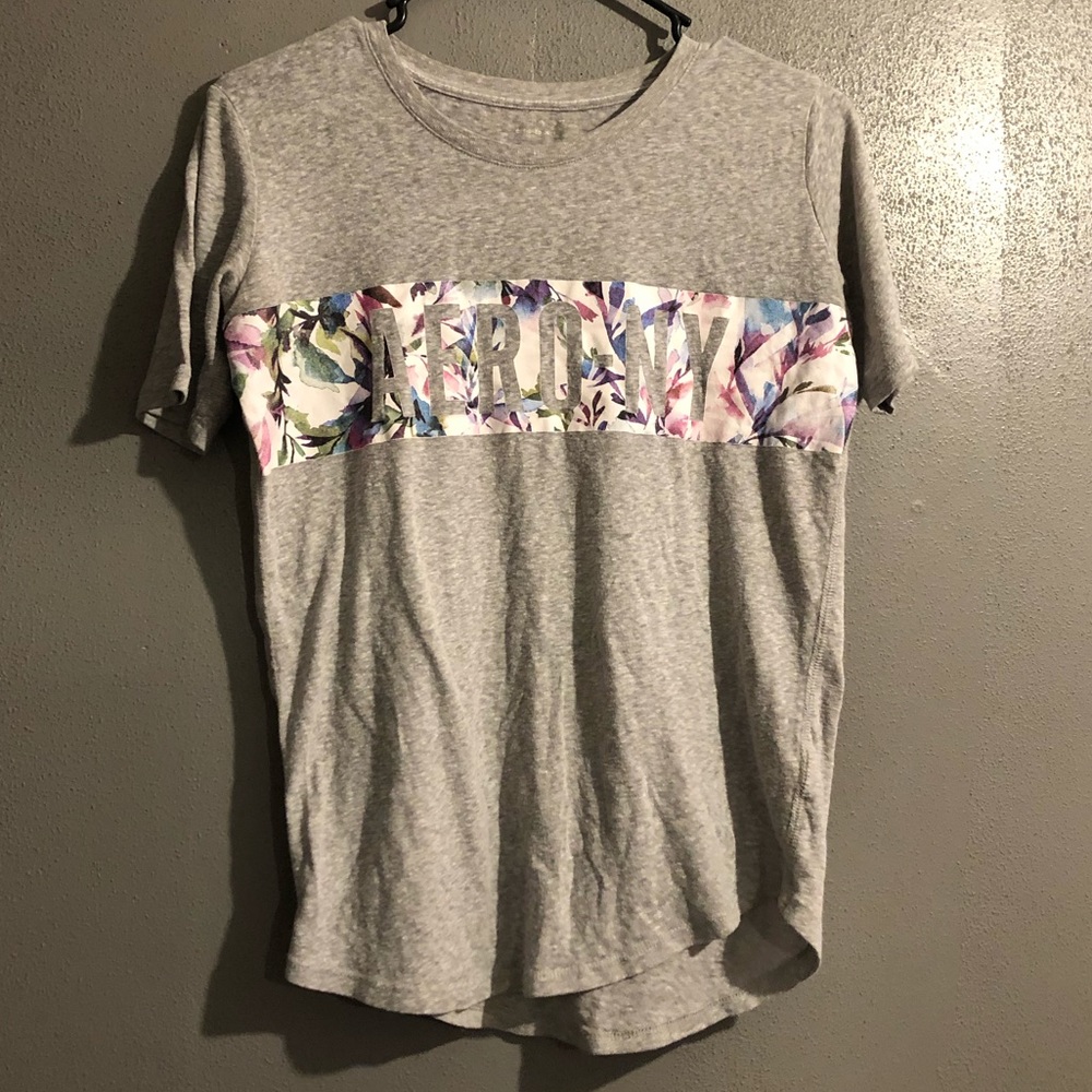 Grey Aeropostale Top
